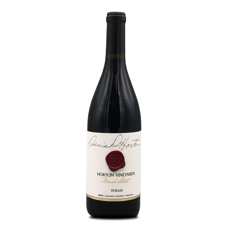 Picture of Wine of the Week: Horton Vineyards Barrel Select Syrah 2016